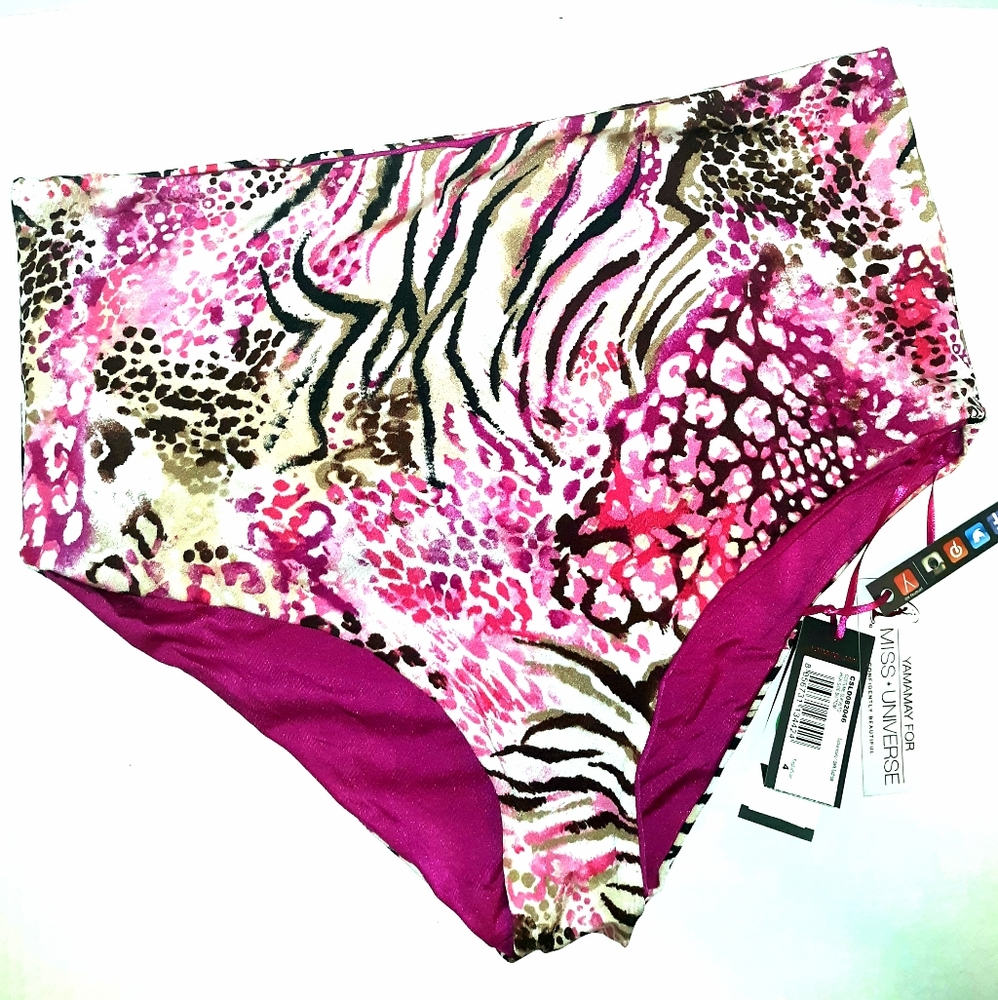 NWT Yamamay Miss Universe High waist/Leg reversibl